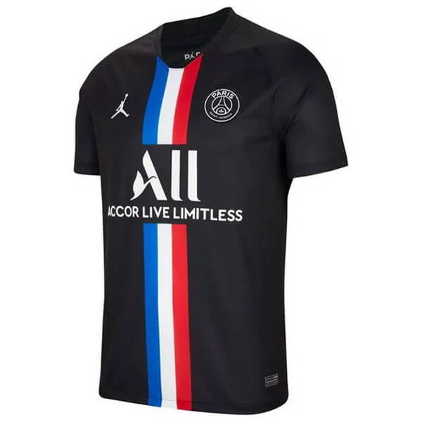 JORDAN Tailandia Camiseta Paris Saint Germain 4ª 2019-20 Negro